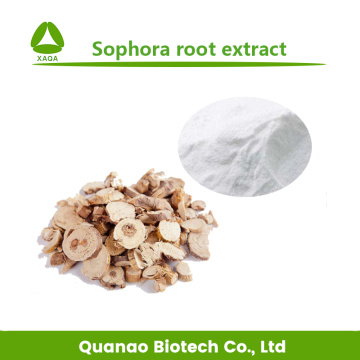 المبيدات الحيوية Sophora Root Extract Matrine 4٪ -98٪ Powder