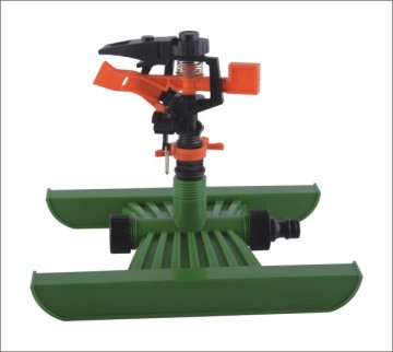 Plastic Impulse Sprinkler with Base