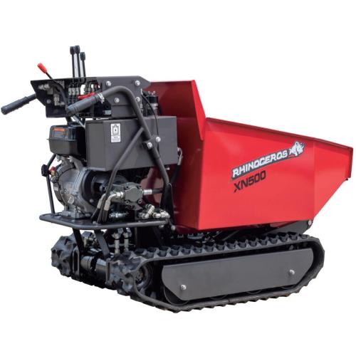 Mini Tracked Power Barrow with gasoline engine