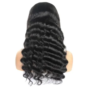 Loose wave frontal lace wig raw virgin human hair wigs with frontal unprocessed human hair lace front closure wigs