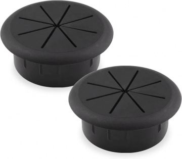 2 Inch Desk Cable Grommet - Cable Hole Cover and Organizer for Home Office Tables