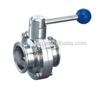 Clamped Butterfly Valve