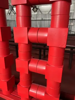 Oil pipe T-shaped tee pipe fittings hardware fittings