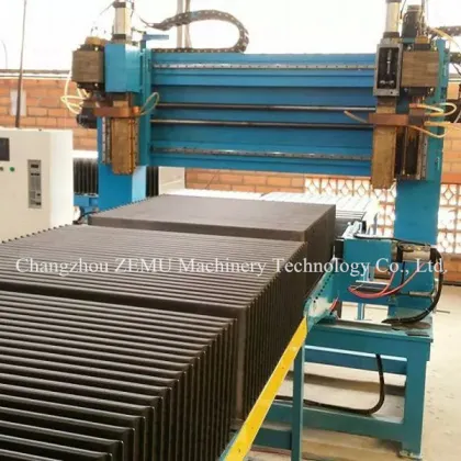 Fin Forming machine for Corrugated Tanks
