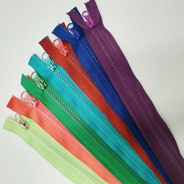 7 Inch Separating and Metal Zippers