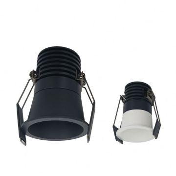 High Quality 8W Round Downlight with Good Dissipation for Small Recesses in Europe