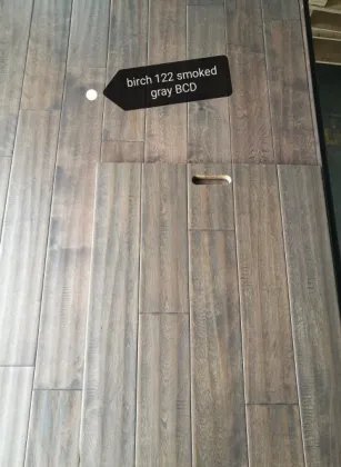 Birch solid wood floor