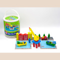 Деревянные игрушки набор поездов, деревянный торт подставка для детей игрушка