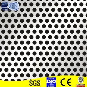 aluminum punching hole meshes Indoor Usage aluminium cladding sheet