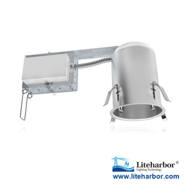 120V 26W ETL Thermally protected 4 Inch Remodel NON-IC Fluorescent Housing