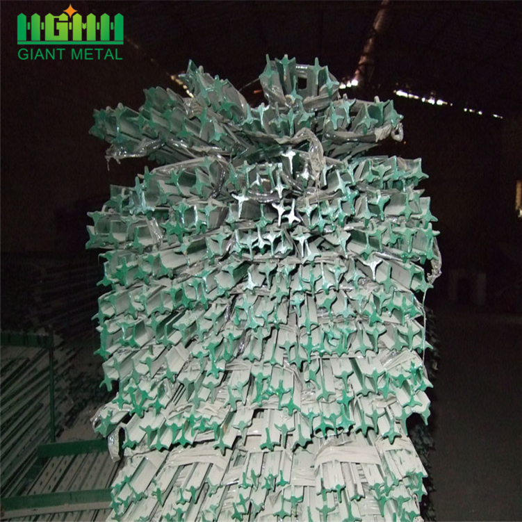 T type galvanized fence posts metal fence posts