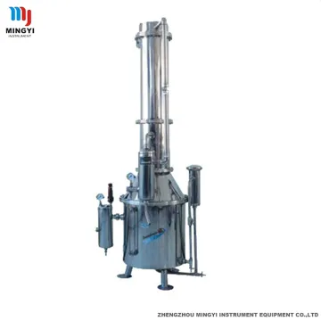 Double water distiller distillation column equipment