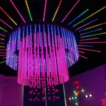 DMX 3D Vertical Pixel Tube Matrix Lighting
