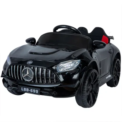 6V Kids Electric Ride-on Car: Powerwheel Battery Operated 2-Seater Electric Car for Kids
