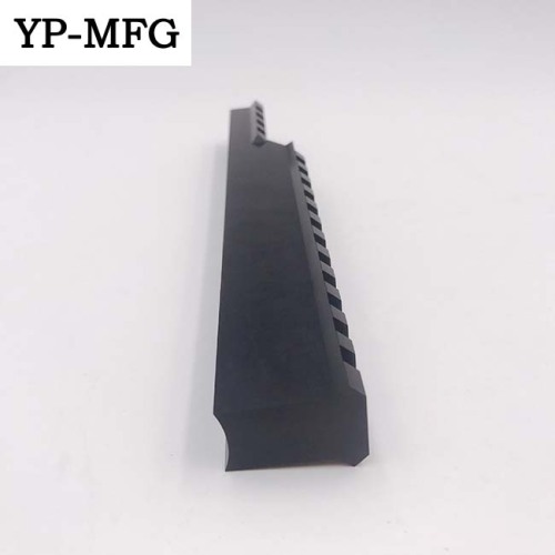 Factory black anodized cnc machining aluminum spare parts