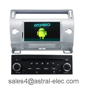 Wholesale Android System Car DVD GPS Player for Citroen OLD C-Quatre