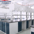 Steel biochemical laboratory table for laboratories