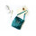 large satin bag for shopping with handle