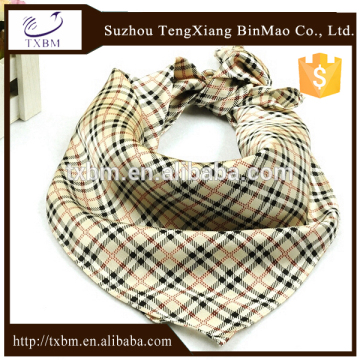 Customize Luxury 100% silk square scarves for men digital printed scarf