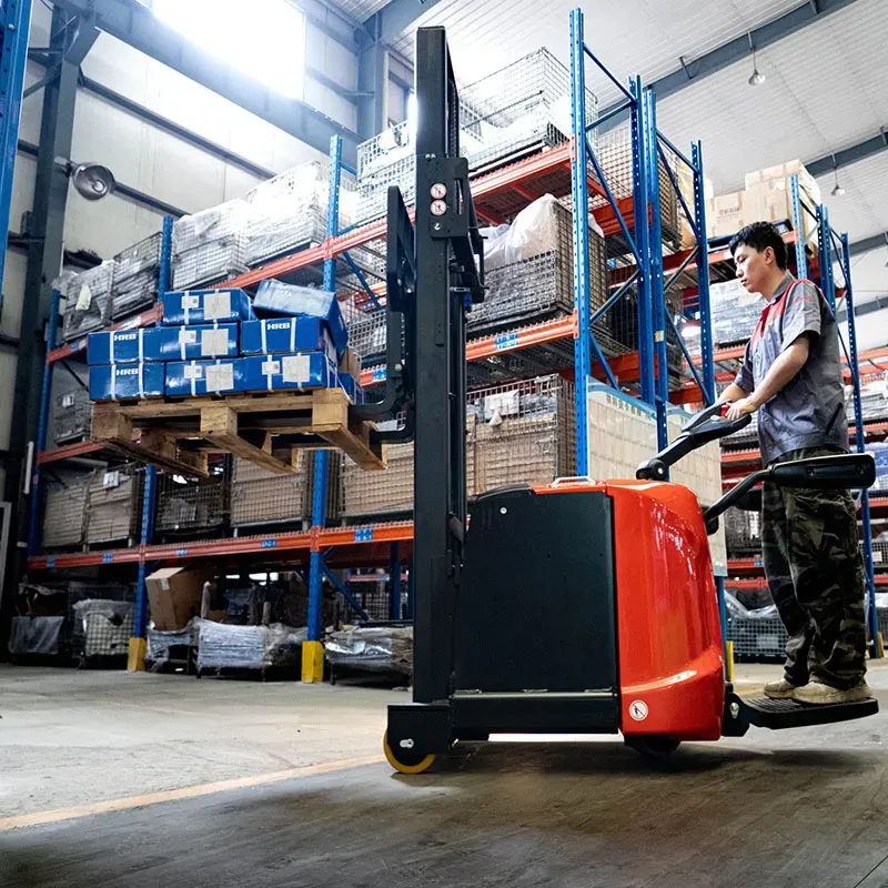 1.6 Ton Heavy Duty Seated Electric Pallet Stacker
