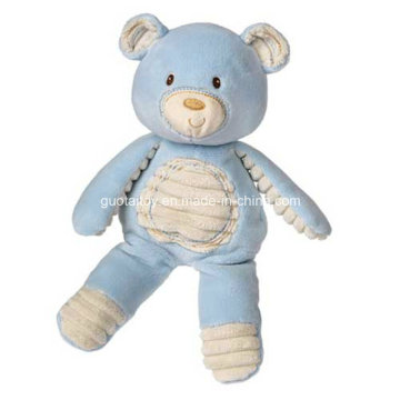 Baby Thready Teddy Blue Bear with New Materials (GT-09723)