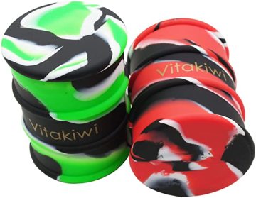 Large Barrel Skull Silicone Wax Oil Concentrate Containers