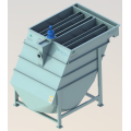 High efficiency inclined plate clarifier