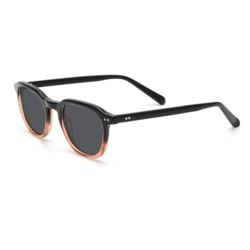 Acetate Sunglasses Two color Acetate Eyewear Manufactory