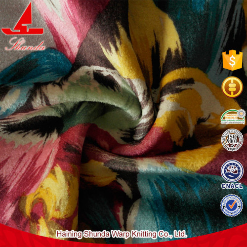 Hot sale Super Soft Shrink-Resistant Polyester Print Fabric