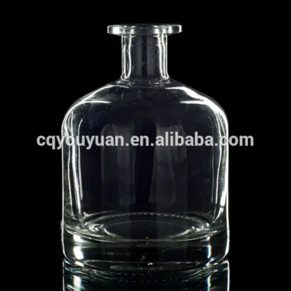 500ML Round Super Cognac Bottle Empty Ciroc Bottles