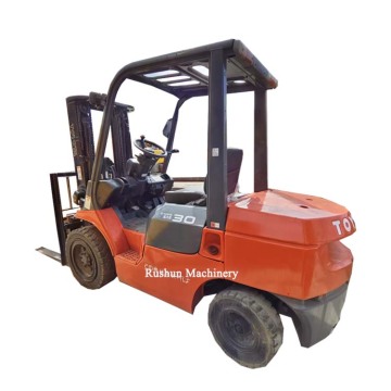 High Performance Used Toyota 8F 3 Ton Forklift for Sale