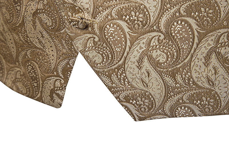 Men Suit Vest 2020 Brand New Paisley Wasitcoat Men Slim Fit Vest Waistcoat Business Wedding Mens Vest Chalecos Para Hombre XXL
