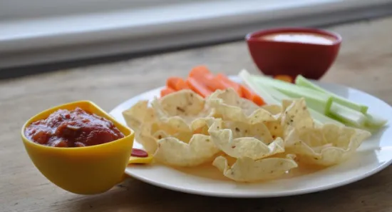 4pcs plastic dip clip