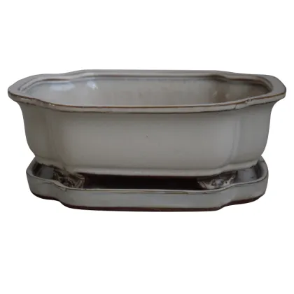 Reasonable price New Style Plant Ceramic Country Garden Pots 6 8 10 12 Inch Bonsai Pot Nursery Production
