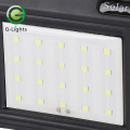 Candeeiro de parede solar ABS smd ip65