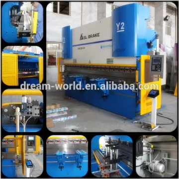 WE67K CNC DA52S iron plate bending machine for metal sheet