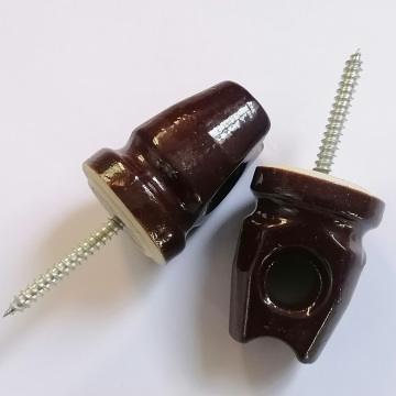 Screw Wire Holder Insulator with Bracket for Cable Insulation