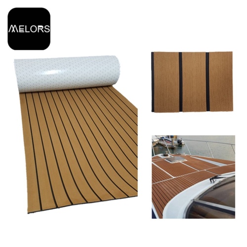 EVA Inflatable Fishing Boat Faux Teak Sheet