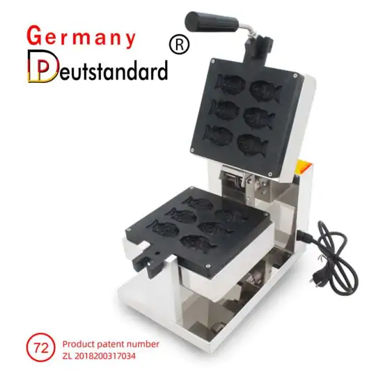 Goldfish waffle maker rotary waffle machine