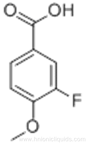 3-Fluoro-4-methoxybenzoic acid CAS 403-20-3