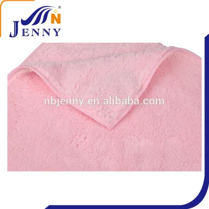Comfortable Lint Free Polyester Coral Fleece Microfiber Dust Cloth