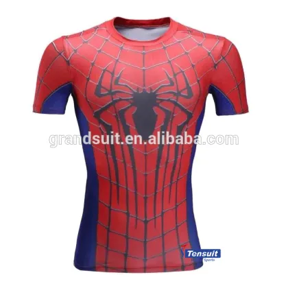 Grade original sports tights men clothing fashion shirt 2016 fitness compression shirts