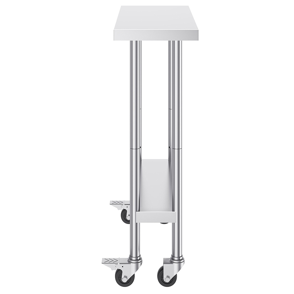 mobile stainless steel table for home use (4)