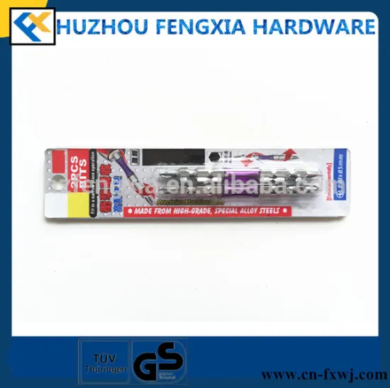 FX04064 Novel Solid Shape Double Head Magnetic S2 Screwdriver Bit