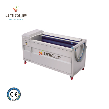 304 Stainless Steel Potato and Carrot Nylon Brush Washing Polishing and Peeling Machine
