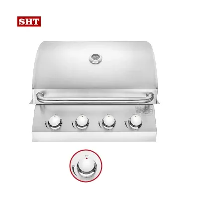 Simple Outdoor Kitchen Ideas Gas Small Propane Built in BBQ Grill