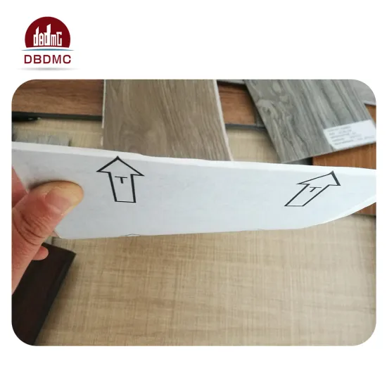 Environment Friendly Wood Embossed Glue Down PVC Vinyl Plank Flooring