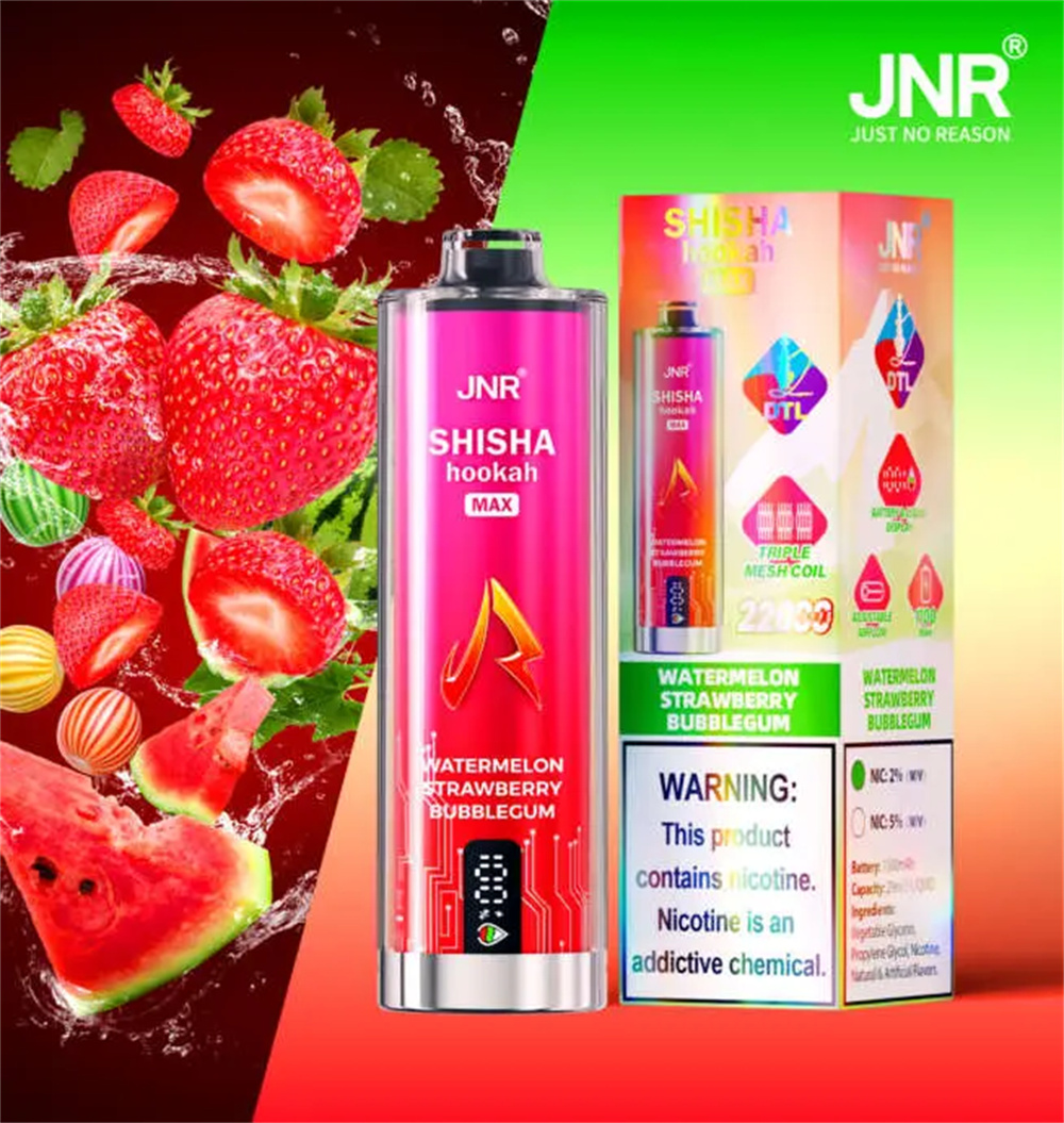 JNR Shisha Hookah Max 22000 Puffs Original Estonia