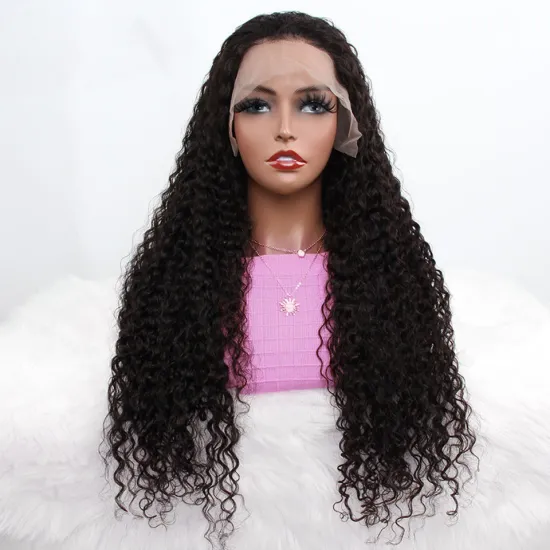 Vendor Stock 13X6 Hd Transparent Swiss Lace Wigs Human Hair Lace Front Glueless Brazilian 100% Virgin Natural Human Hair Wigs
