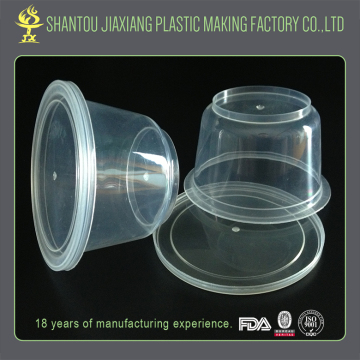 Disposable hard plastic cups with lid for sale